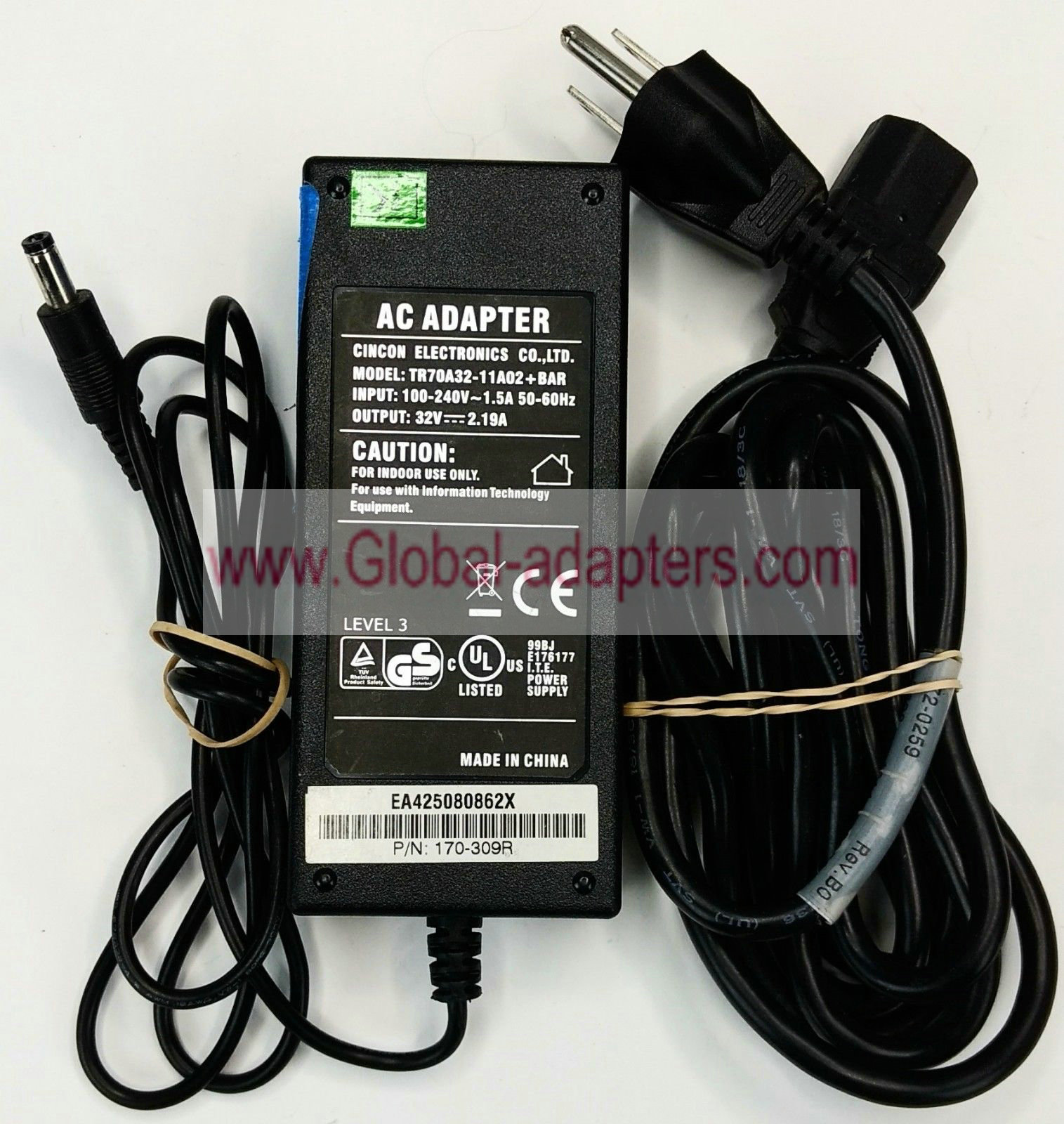 NEW Cincon TR70A32-11A02 ac Adaptor 32V 2.19A AD1107 power supply